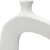 Gilde Deko-Lochvase, "Stratos", Keramik, weiß, VE 2, L. 5 Anteprima dell’immagine prodotto 4