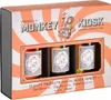 A gift set box containing three small bottles of gin, with branding and product information visible. Produktbild-Vorschau