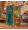Puzzle 3D, Book Nook Violin Detective Agency, legno, Anteprima dell’immagine prodotto 5