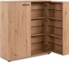 Schuhschrank Satine - 100x34x110cm - 2 Türen - Eiche Produktbild-Vorschau 11