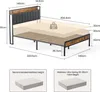 Bealife BF26 Doppelbetten, Standard-Plattform-Bettgestell, Produktbild-Vorschau 7
