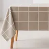 GAMUSI Wasserdichte Tischdecke, karierter Frame, aus Produktbild-Vorschau 1