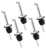 LAYBA Flaschenausgießer Edelstahl Silber mit Kappe, 5er-Set Produktbild-Vorschau 1