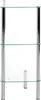 HAKU Regal Badregal chrom - Metall, Sicherheitsglas 5 mm, Produktbild-Vorschau 4