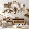 Bild auf Leinwand - Leinwandbild - 5 Teile - Blumen Boho Produktbild-Vorschau 7