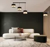 KAR-LIGHTING Pendelleuchte 3-flammig Schwarz-Gold, Metall, Produktbild-Vorschau 6
