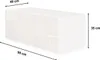 HAJDUK FURNITURE Mobile TV Sospeso Bianco Lucido 90 cm Anteprima dell’immagine prodotto 4