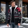 Nebulus Norweger Jacke Hoodie met teddyvoering, model Productafbeelding-voorbeeld 4