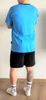 KB Herren Schlafanzug Pyjama Nachtwäsche kurzarm M blau Produktbild-Vorschau 6