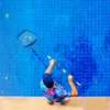 AREBOS Poolkescher Bodenkescher, Blau, mit Teleskopstange, Produktbild-Vorschau 12