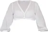 Dirndlbluse Nandlstadt 3/4-Arm weiß 40 Produktbild-Vorschau 1