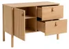 Mobile lavabo 80cm con piedini impiallacciato rovere JOY Anteprima dell’immagine prodotto 5