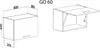 Roe Furniture | Küchenhängeschrank 60 cm - Weiß - Mattweiß Produktbild-Vorschau 2