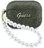 Beschermhoes Guess Glitter Pearl Strap Case voor AirPods Productafbeelding-voorbeeld 1
