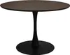 Raku Esstisch Ø 110 cm Braun / Schwarz Produktbild-Vorschau 1