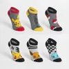 Pokemon Pikachu Kinder Sneaker Socken 6 Paar, Größe:27-30 Produktbild-Vorschau 8