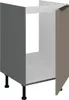 Meuble sous-évier LUNARA - largeur 50 cm, beige foncé / Voir les images du produit 2