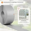 QUEST PVC-Zaunband 10 cm, schmale Leiste für Produktbild-Vorschau 2