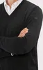 März Pullover V-Ausschnitt anthrazit Wolle Produktbild-Vorschau 6