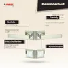 DOMINO Türgriff Drückergarnitur BB-Buntbart Set | Produktbild-Vorschau 7