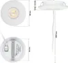 hoftronic LED Einbaustrahler 3W 2700K IP44 Weiß rund Produktbild-Vorschau 8