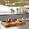 LS-LebenStil Profi XL Holz Schneidebrett 36cm Stirnholz Produktbild-Vorschau 4