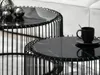 Tavolino da caffè di design IRAKLI - marmo nero / nero Anteprima dell’immagine prodotto 13