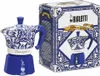 Bialetti 5356, Moka konvička, 0,19 l, Modrá, Bílá, Hliník, Náhled obrázku produktu 5