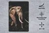 MuchoWow® Mauspad Mousepad Elefant - Dschungel - Schwarz Produktbild-Vorschau 2