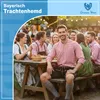 Trachtenhemd Edelweiß-Stickerei stehkragen 100% Baumwolle, Produktbild-Vorschau 4