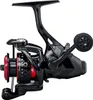 A side view of a fishing reel against a white background. Produktbild-Vorschau