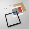 Gerahmtes Poster - Schwarzer Rahmen - Stück Geometrisch Produktbild-Vorschau 4