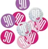 Konfetti rosa & silber Zahl 90 Produktbild-Vorschau 1