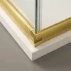 Box doccia 80x120 oro spazzolato cristallo temperato ante Anteprima dell’immagine prodotto 7