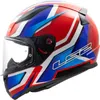 Casco integrale LS2 FF353 RAPID II Flitz Glossy White Blue Anteprima dell’immagine prodotto 2