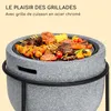 Blumfeldt Brasero Exterieur pour le Jardin, Brasero Plancha Voir les images du produit 3