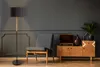 Stehlampe Wohnzimmer Textil Schirm Stehleuchte Schlafzimmer Produktbild-Vorschau 4