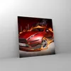 Bilder auf glas - Auto Flammen Rot - 40x40cm - Glasbilder - Produktbild-Vorschau 4