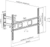 Goobay 49745, 200 x 200 mm, 600 x 400 mm, -15 - 10°, -90 - Produktbild-Vorschau 15