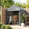 Outsunny Garagenzelt, 1,2x1,79x1,65 m Lagerzelt mit Produktbild-Vorschau 8