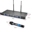4D Professional 4-Kanal-UHF-Funkmikrofonsystem 4 Mikrofone Produktbild-Vorschau 4