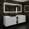 RODAN | Mobile Sottolavabo - Bianco - 140 cm - Con Piano Anteprima dell’immagine prodotto 2