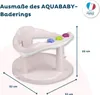 THERMOBABY Aquababy Bade Ring - Puderrosa Produktbild-Vorschau 8