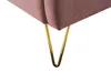 BELIANI Polsterbett Samtstoff Rosa mit Lattenrost 160 x 200 Produktbild-Vorschau 10