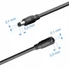 O51C DC Strom Verlängerungskabel 5m – 12V Netzteil Kabel Produktbild-Vorschau 4