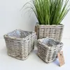 Coprivaso in rattan set 3 pezzi Natur – vaso / cestino per Anteprima dell’immagine prodotto 14