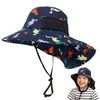 Kinder Sonnenhut mit breiter Krempe, leichter Sommerhut mit Produktbild-Vorschau 1