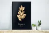 MuchoWow® MuchoWow® Gerahmtes Poster Zitat - Gold - Luxus Produktbild-Vorschau 4