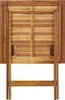 vidaXL Klappbarer Gartentisch 60x60x75 cm Massivholz Akazie Produktbild-Vorschau 12