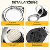 Eierschneider Edelstahl 2in1 Ei Teiler & Slicer 304 Produktbild-Vorschau 5